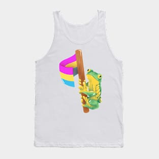 Frog Says Pansexual Rights! Tank Top